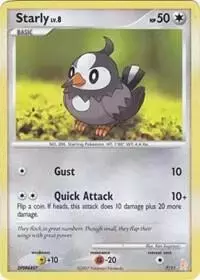 Starly - Pokemon Manaphy & Lucario #7