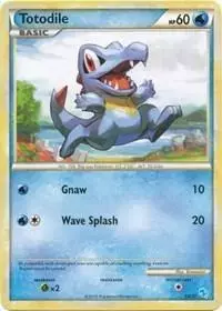 Totodile - Pokemon Gyarados & Raichu #14