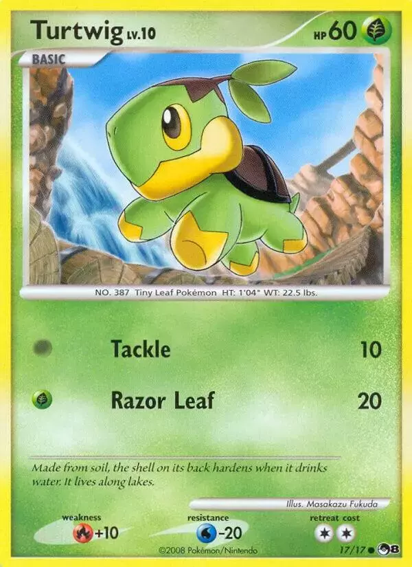 Turtwig - Pokemon POP Series 8 #17