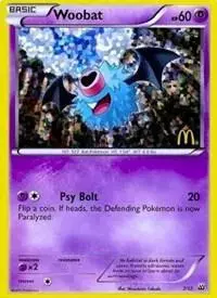 Woobat - Pokemon McDonalds 2012 #7