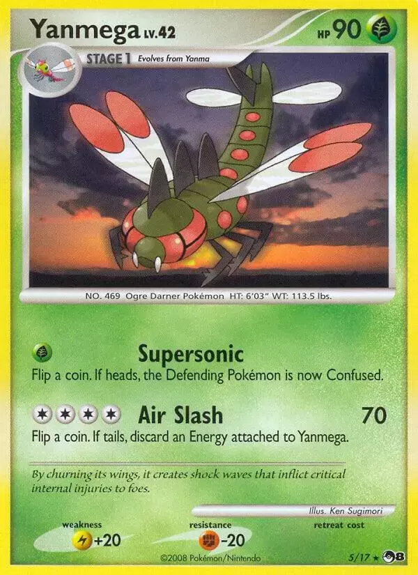 Yanmega [Holo] - Pokemon POP Series 8 #5