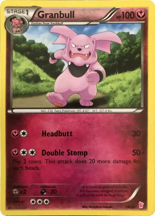 Granbull - Pokemon Sylveon & Noivern #14
