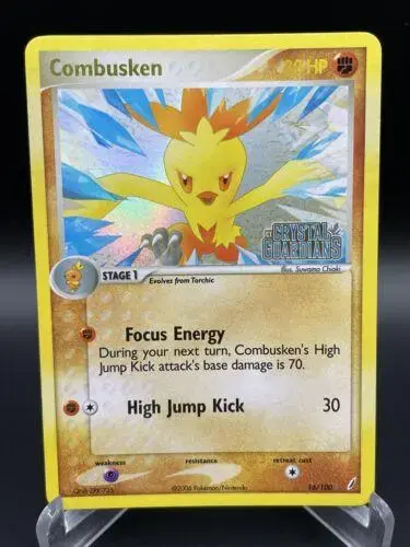 Combusken [Stamped] - Pokemon Crystal Guardians #16