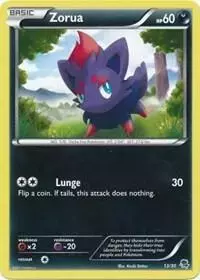 Zorua - Pokemon Excadrill & Zoroark #23