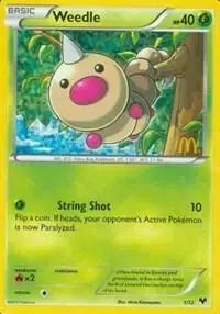 Weedle - Pokemon McDonalds 2014 #1