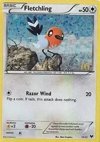 Fletchling - Pokemon McDonalds 2014 #11