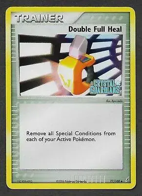 Double Full Heal [Reverse Holo] - Pokemon Crystal Guardians #77