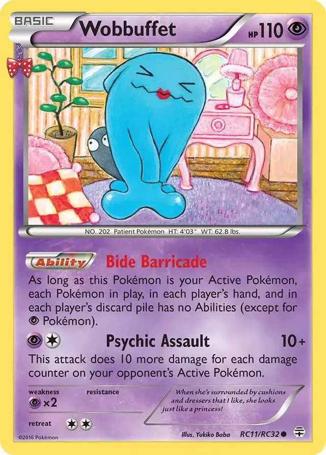 Wobbuffet - Pokemon Generations #RC11