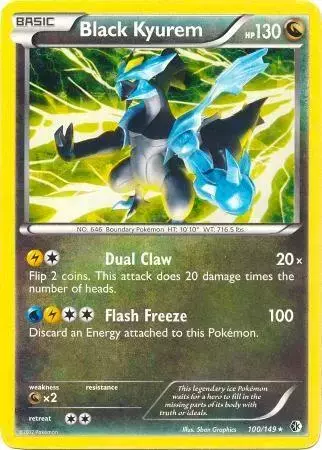 Black Kyurem [Cracked Ice] - Pokemon Japanese Promo #216