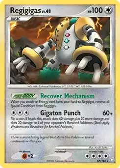 Regigigas [Cosmos Holo] - Pokemon Promo #37