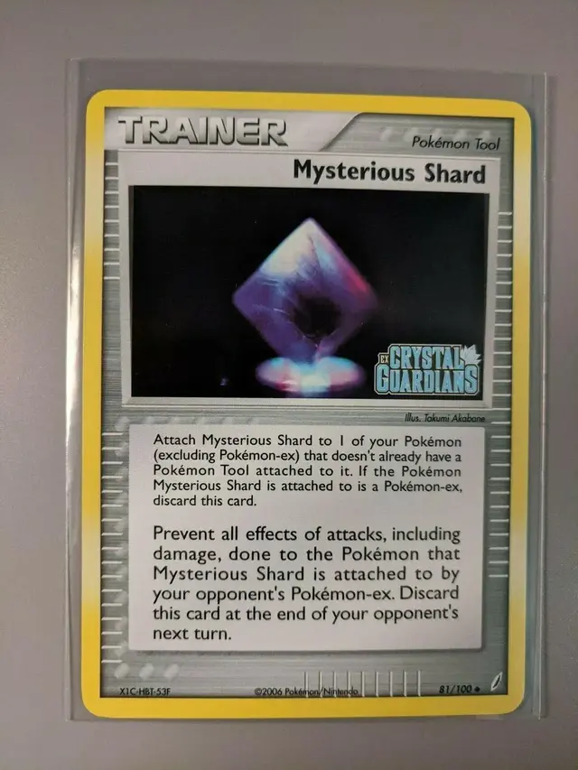 Mysterious Shard [Reverse Holo] - Pokemon Crystal Guardians #81