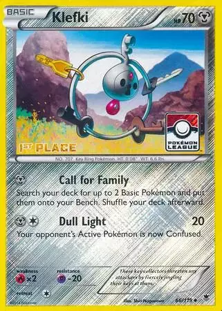 Klefki [1st Place League] - Pokemon Tournament Promos #66