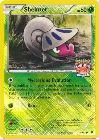 Shelmet [Series Championship Staff] - Pokemon Prerelease & Staff Promos #11