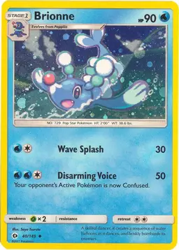 Brionne [Cosmos Holo] - Pokemon Promo