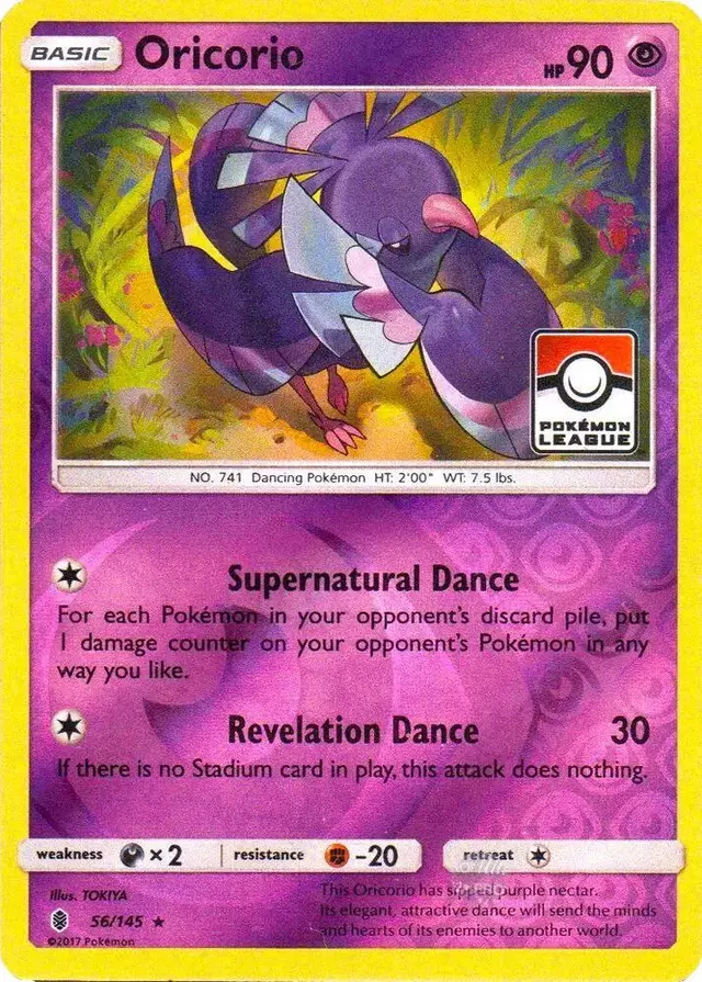 Oricorio [Pokemon League] - Pokemon Tournament Promos #56