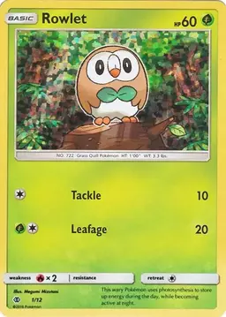 Rowlet #1 - Pokemon McDonalds 2017