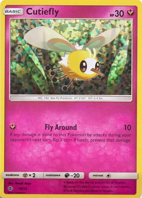 Cutiefly - Pokemon McDonalds 2017 #10
