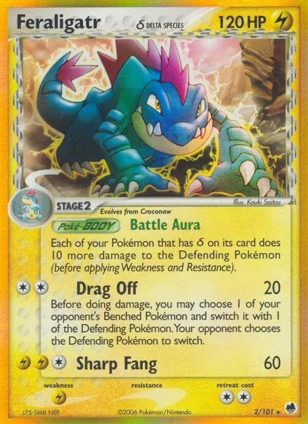 Feraligatr - Pokemon Dragon Frontiers #2