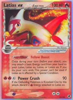 Latias EX 95 - Pokemon Dragon Frontiers