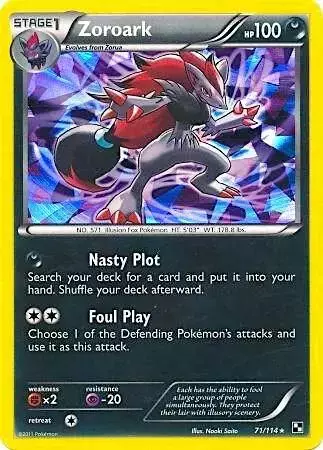 Zoroark [Cracked Ice] - Pokemon Promo #71