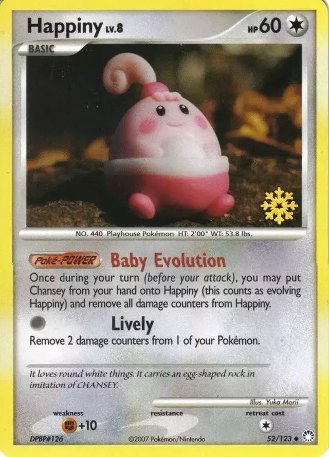 Happiny [Snowflake Stamp] - Pokemon Promo #52