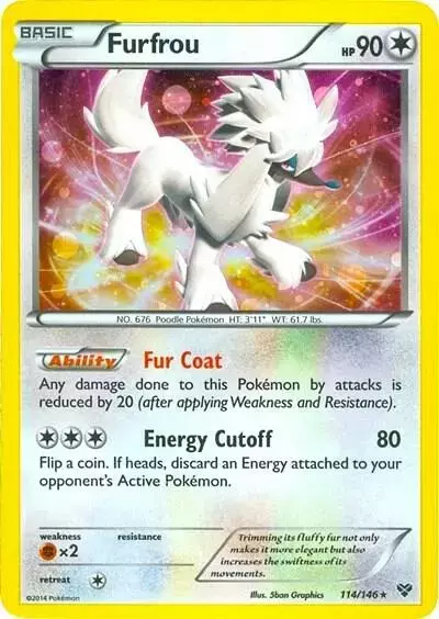 Furfrou [Cosmos Holo] - Pokemon Promo #114
