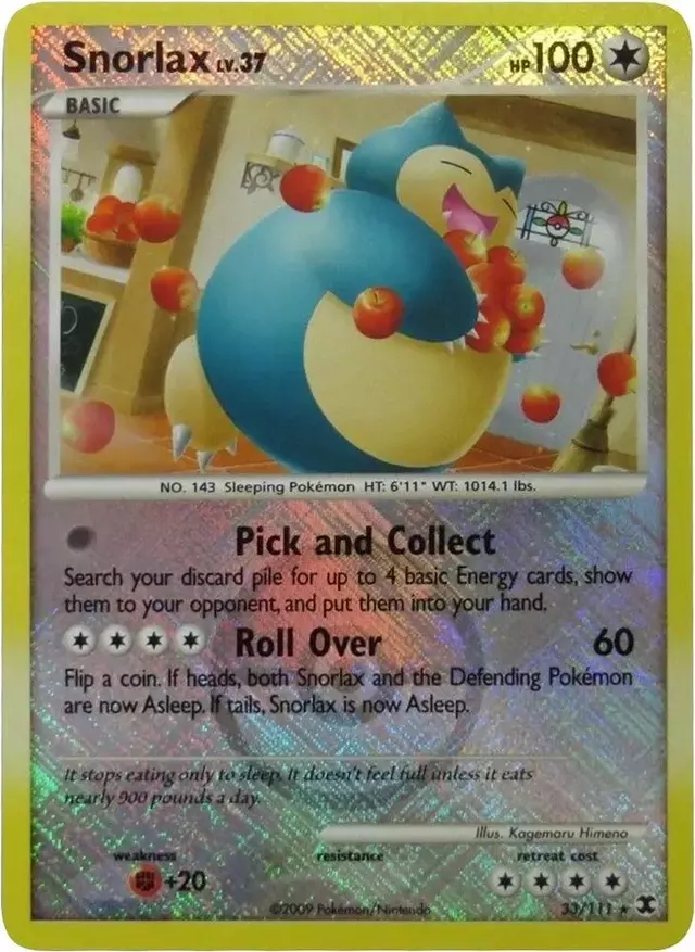 Snorlax [Pokemon League Holo] - Pokemon Tournament Promos #33