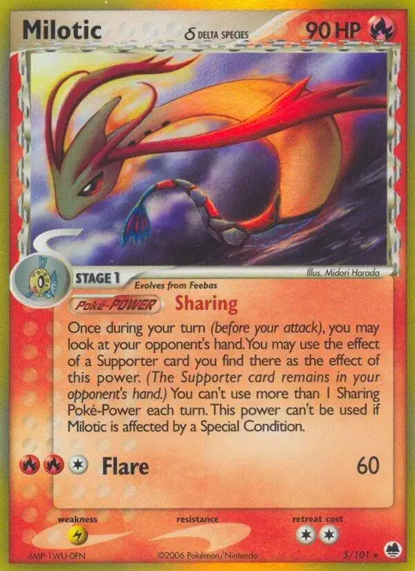 Milotic - Pokemon Dragon Frontiers #5