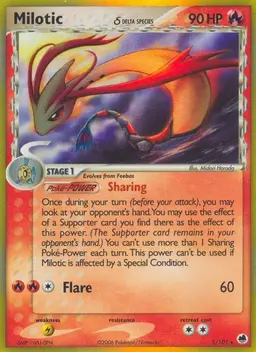Milotic - Pokemon Dragon Frontiers