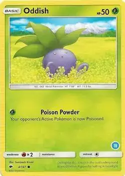 Oddish - Pokemon Alolan Sandslash & Ninetales #11