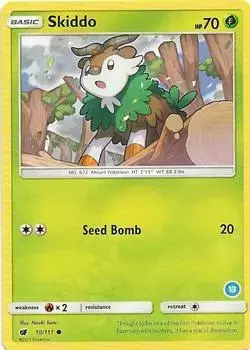 Skiddo - Pokemon Alolan Sandslash & Ninetales #13