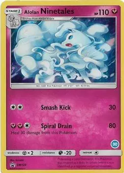 Pokemon Alolan Sandslash & Ninetales set - most valuable card artwork