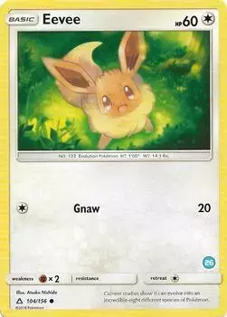 Eevee - Pokemon Alolan Sandslash & Ninetales #26