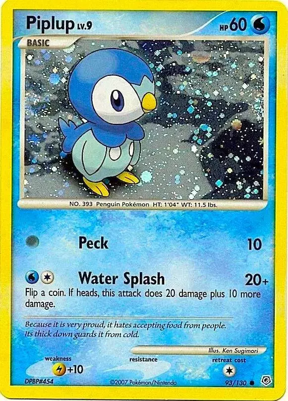 Piplup [Cosmos Holo] - Pokemon Promo #93
