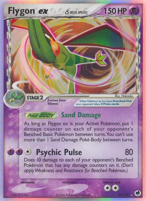 Flygon EX - Pokemon Dragon Frontiers #92