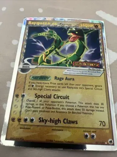 Rayquaza ex [Reverse Holo] - Pokemon Dragon Frontiers #97