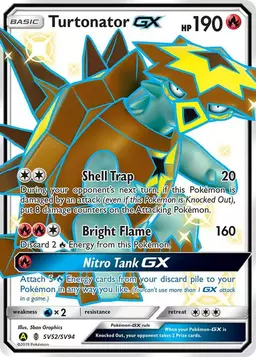 Turtonator GX - Pokemon Hidden Fates