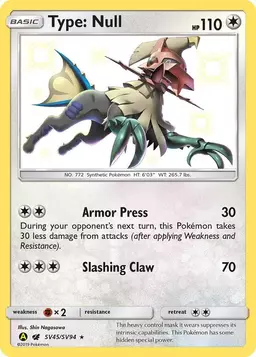 Type: Null - Pokemon Hidden Fates