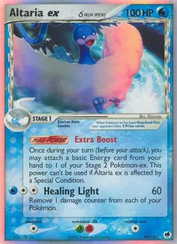Altaria EX 90 - Pokemon Dragon Frontiers
