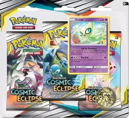 3-Pack Blister [Celebi] - Pokemon Cosmic Eclipse