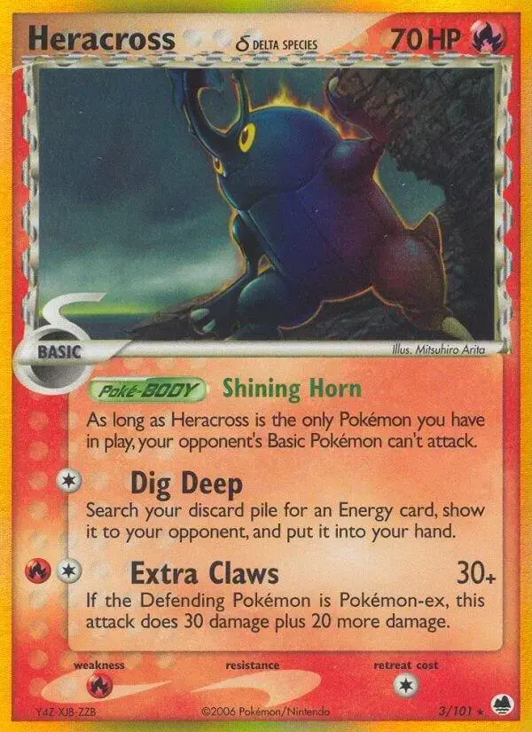 Heracross - Pokemon Dragon Frontiers #3
