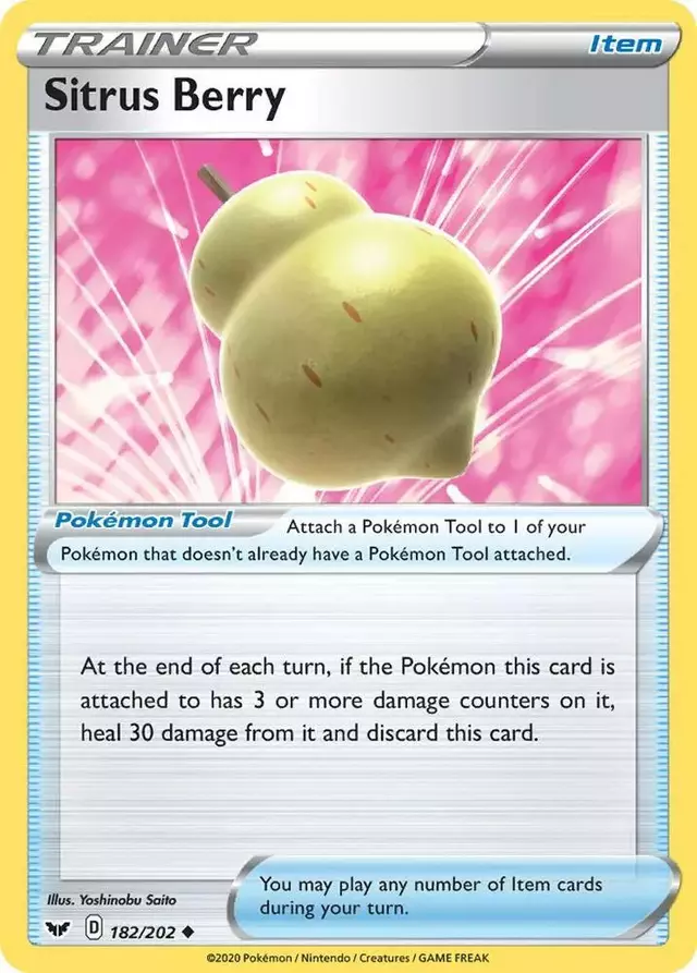 Sitrus Berry [Reverse Holo]