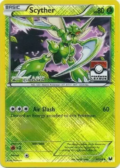 Scyther [2nd Place League] - Pokemon Tournament Promos #4