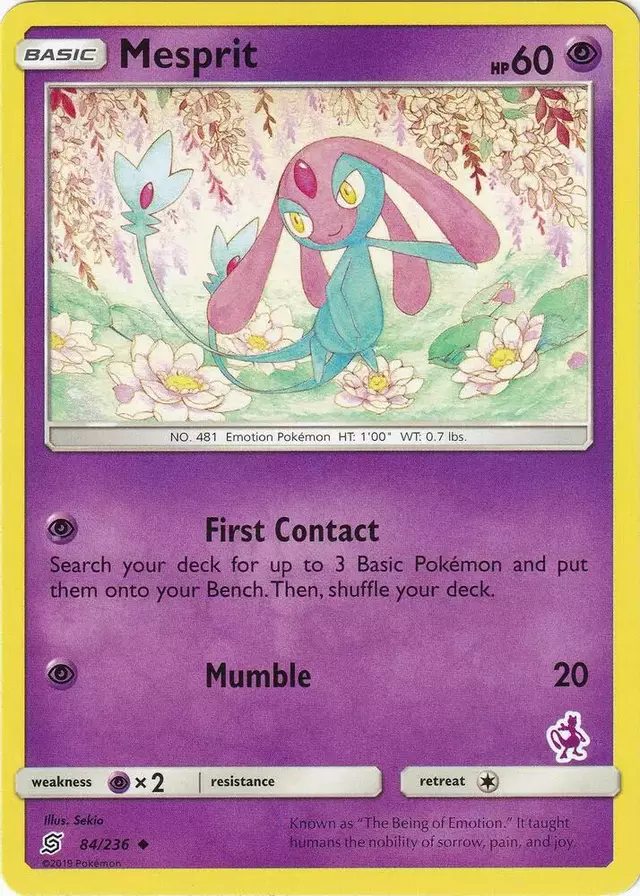 Mesprit - Pokemon 2020 Battle Academy #84