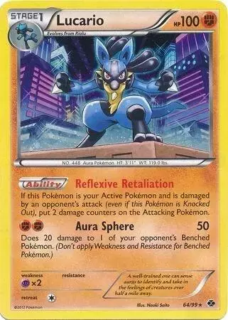 Lucario [Cosmos Holo] - Pokemon Promo #64