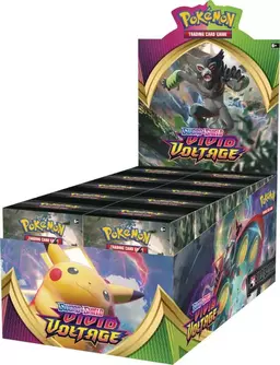 Build & Battle Display Box - Pokemon Vivid Voltage
