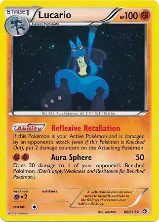 Lucario [Cosmos Holo] - Pokemon Promo #80