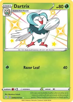 Dartrix - Pokemon Shining Fates
