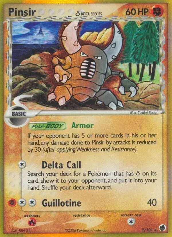 Pinsir - Pokemon Dragon Frontiers #9