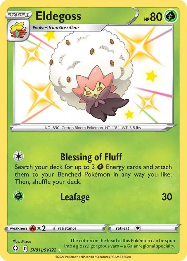 Eldegoss - Pokemon Shining Fates #SV011